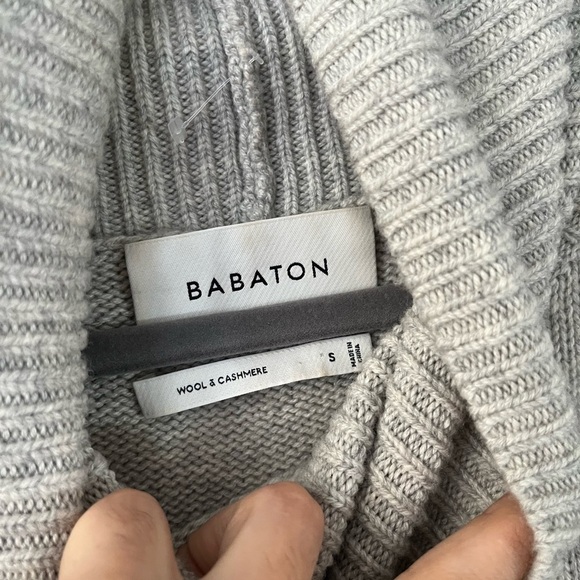 Babaton Aritzia Wool & Cashmere Turtleneck Sweater - Picture 9 of 10